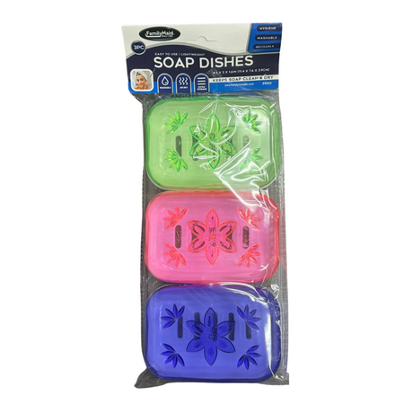 FamilyMaid Soap Dishes 12/3ct