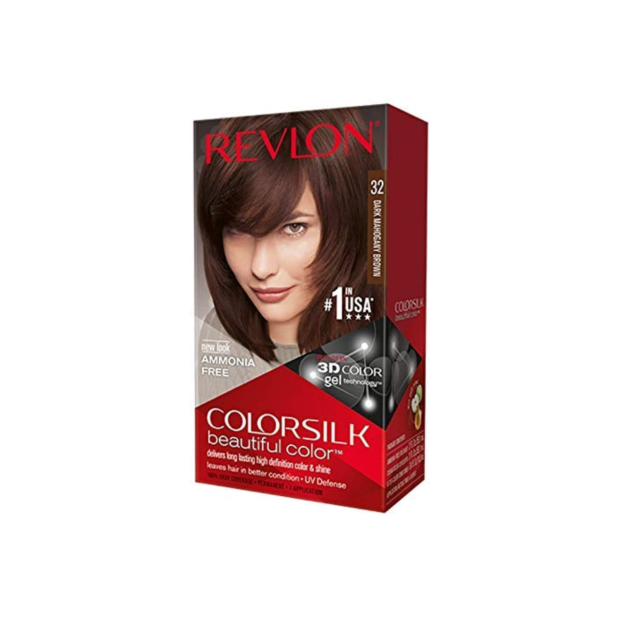 Revlon #32 Dark Mahogany Brown 3/10oz