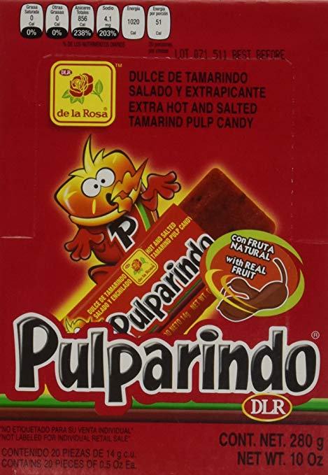 Pulparindo Extra Spicy 20ct