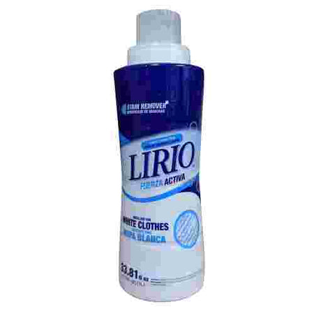 Lirio Liquid Ropa Blanca 12/1L