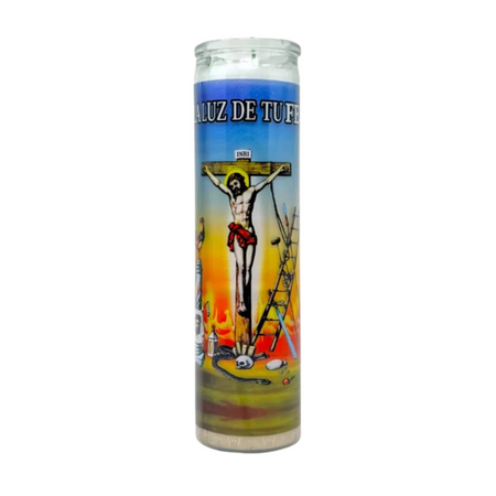 Religious Candle Cristo Juez 12/1ct