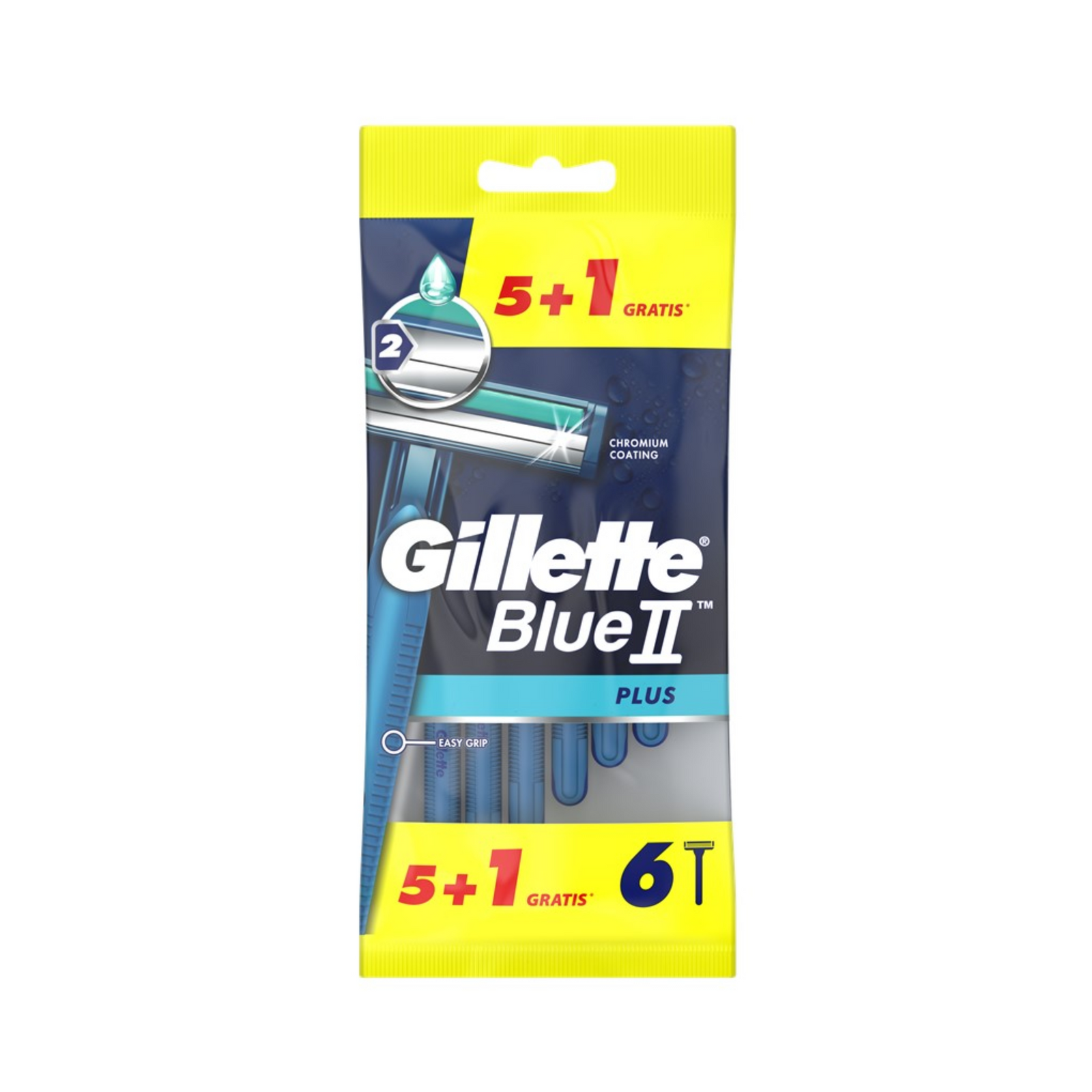 Gillette Blue Plus Razor 12/6ct