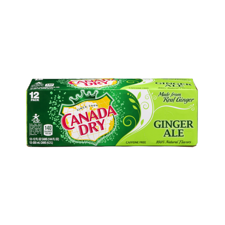 Canada Dry Ginger Ale Can 12oz +0.60CRV
