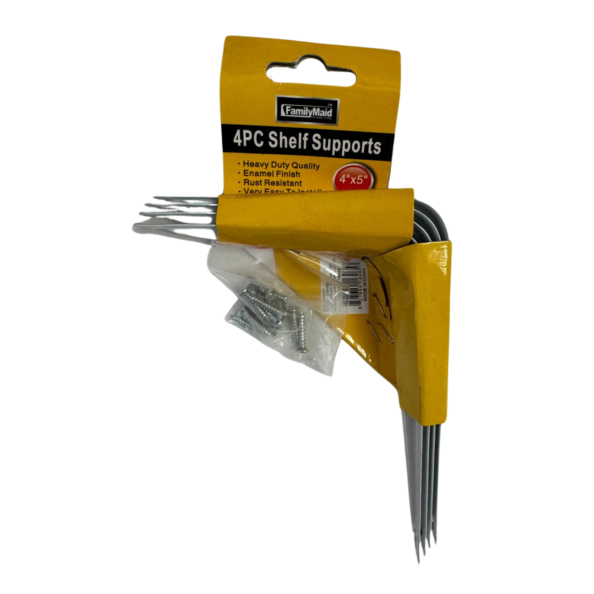 Shelf Support 4"x5" 12/4ct