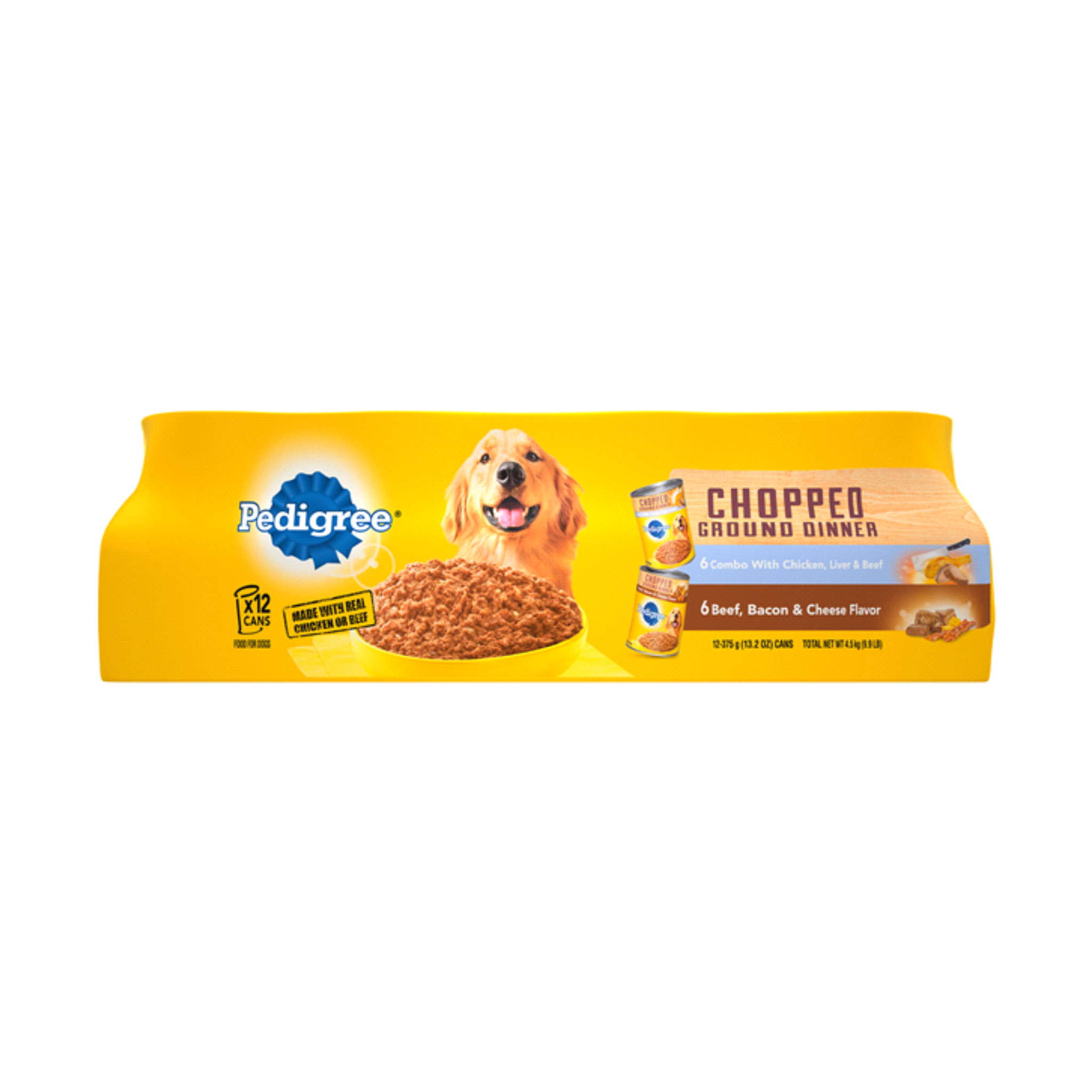 Pedigree Chopped Combo Chicken & Beef 12/13.2oz