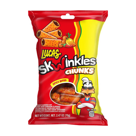 Lucas Skwinkles Chunks Mango 12ct
