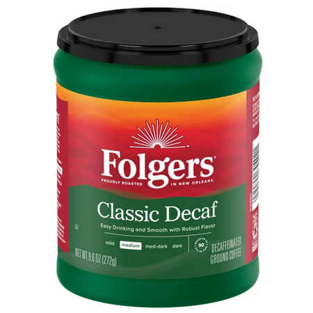 Folgers Classic Decaf 6/9.6oz