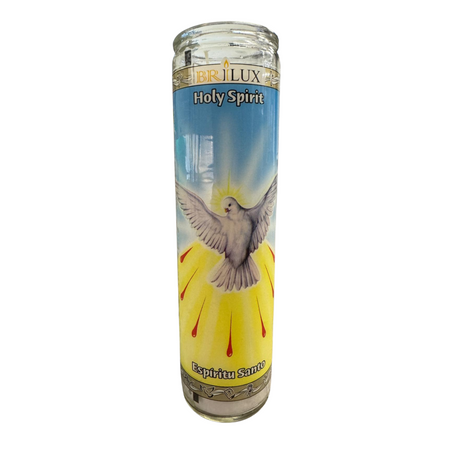 Religious Candle Espiritu Santo 12/1ct