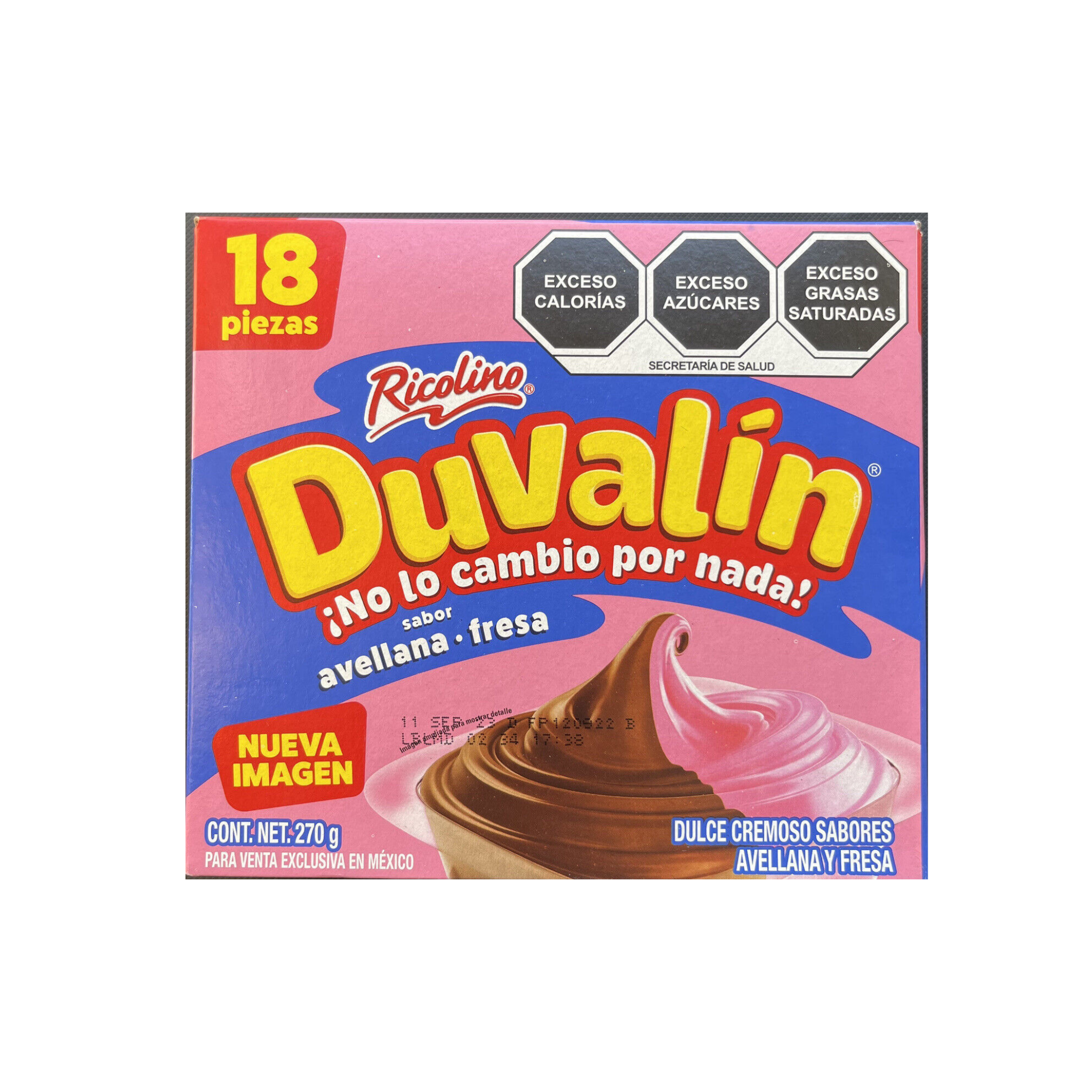 Duvalin Hazelnut & Strawberry 18ct