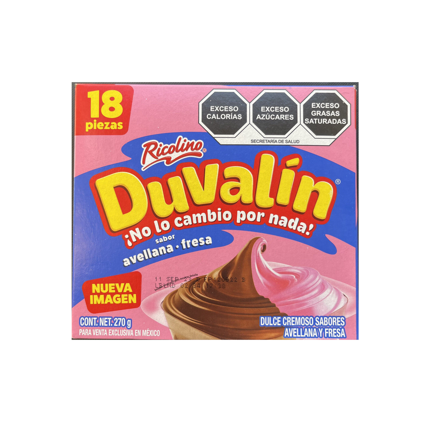 Duvalin Hazelnut & Strawberry 18ct