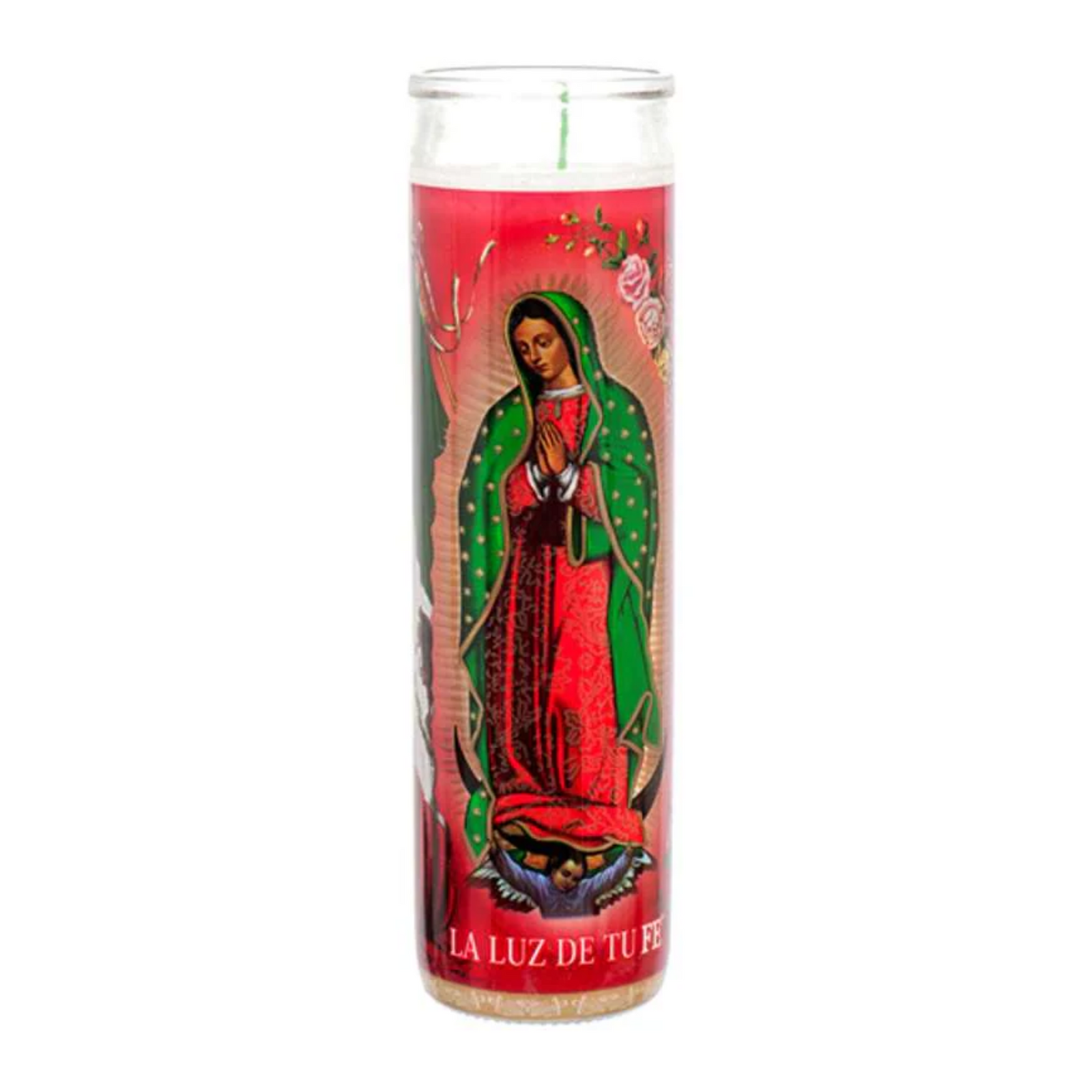 Religious Candle Virgen De Guadalupe 12/1ct