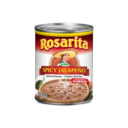 Rosarita Spicy Refried Beans 12/30oz