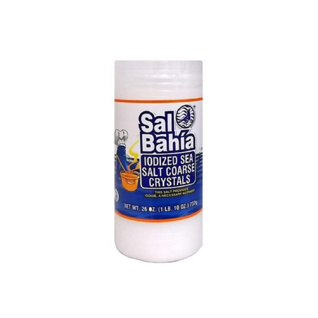 Sal Bahia Iodized Sea Salt Coarse Crystals 12/1.6L