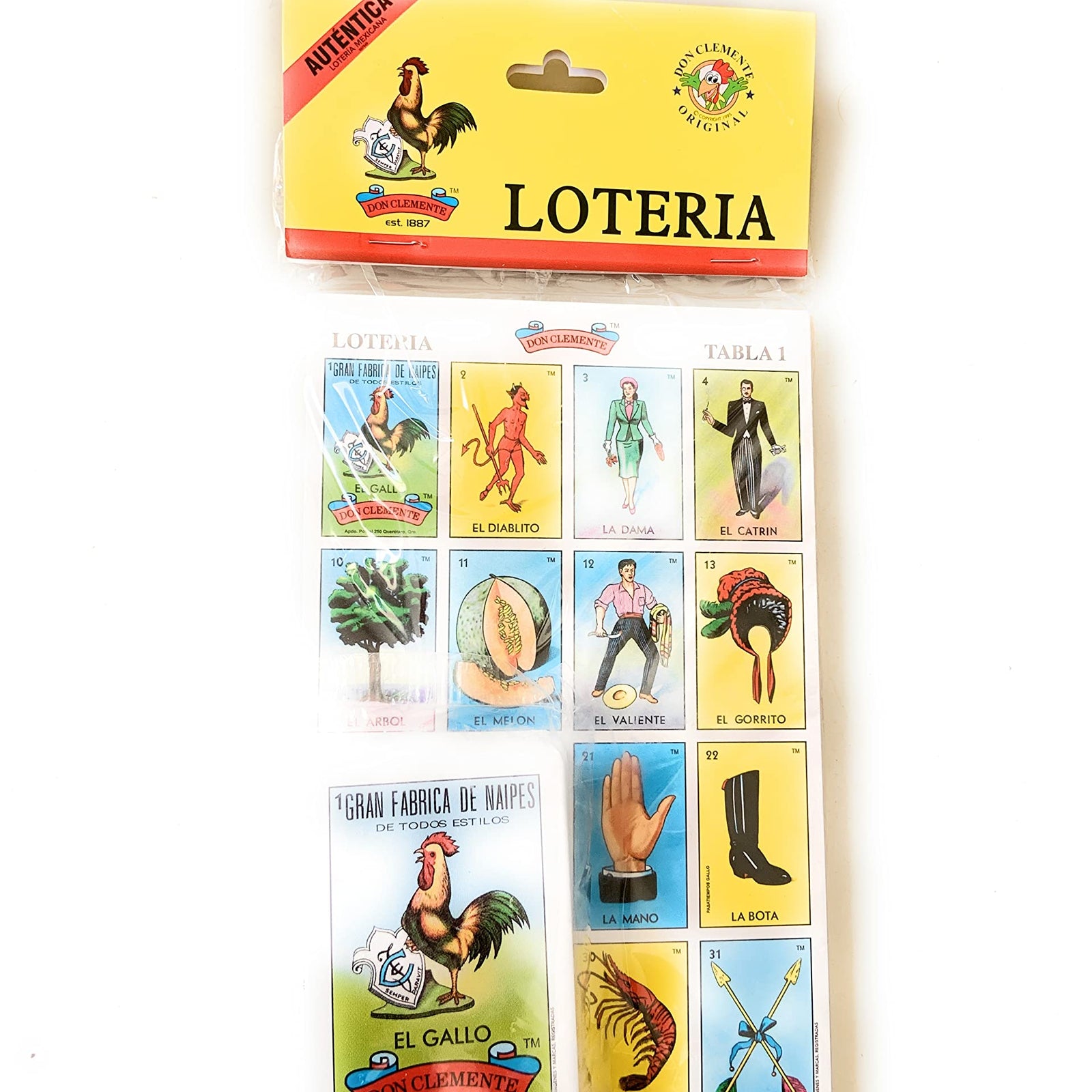 Don C Loteria Bag 10/20 Cards