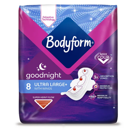Bodyform Night Pads 24/8ct