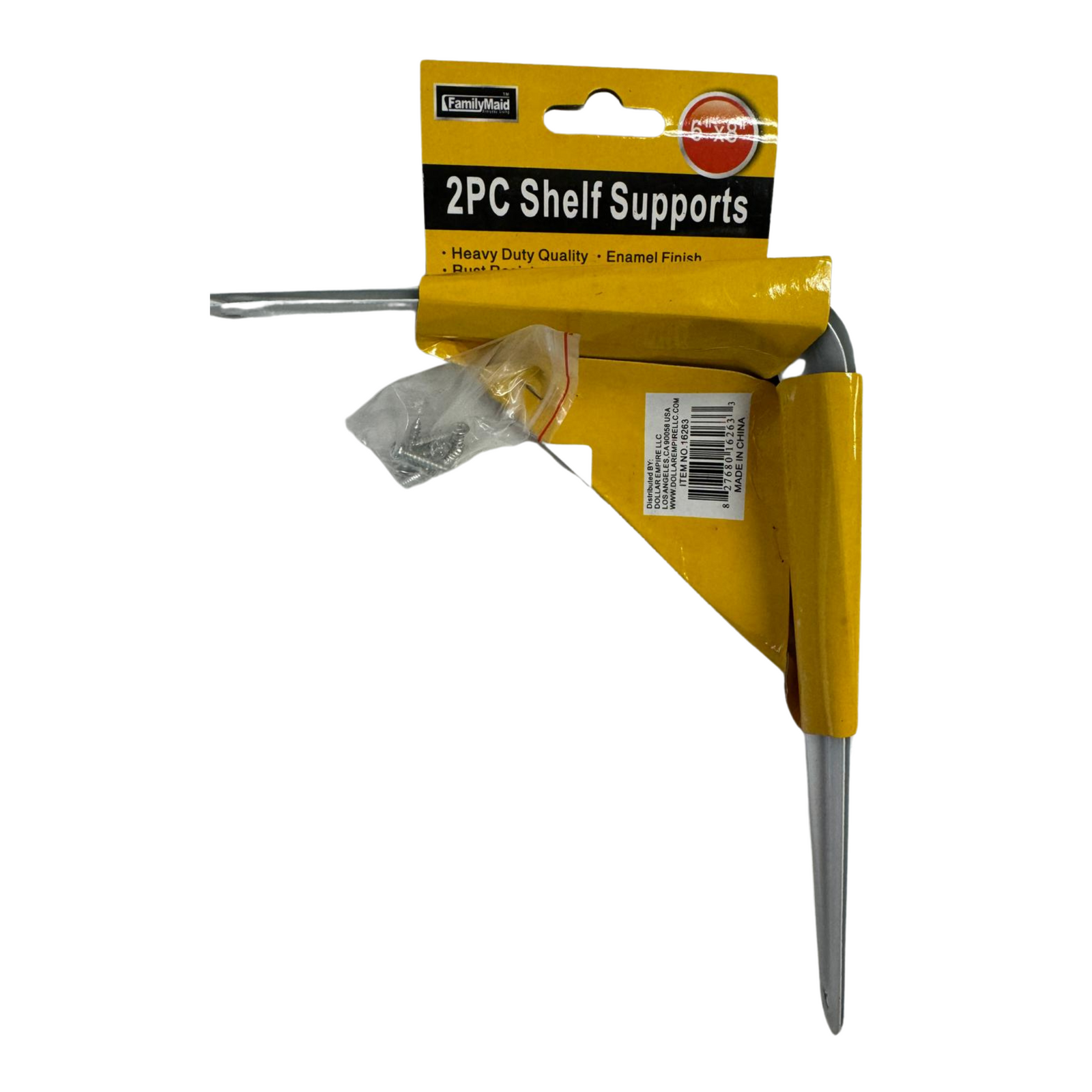 Shelf Support 6"x8" 12/2ct