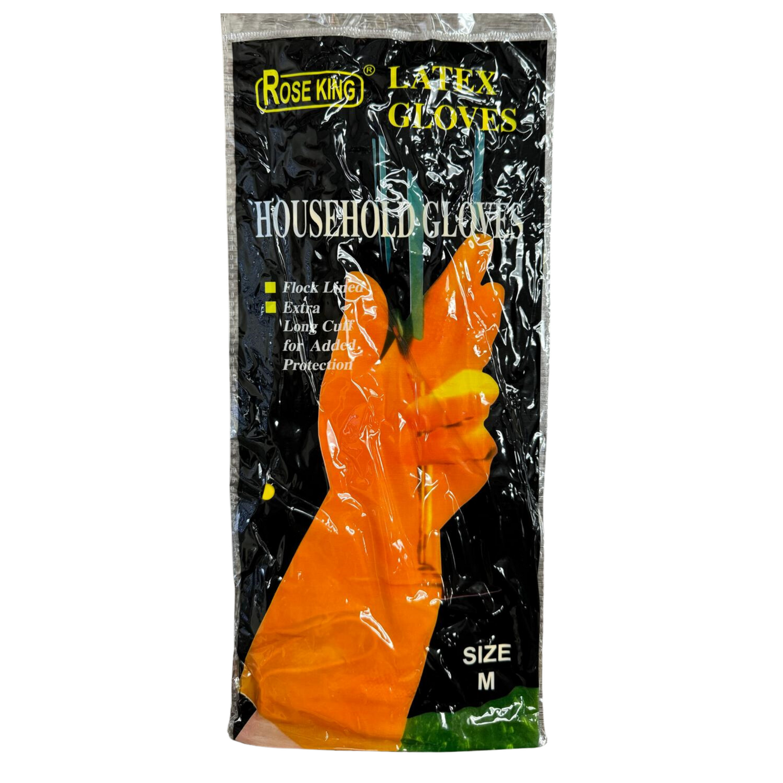 Rose King Household Latex Gloves M