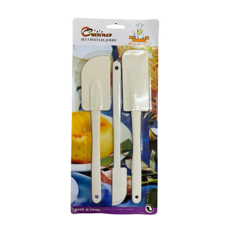 Spatula Jumbo Set 12/3ct
