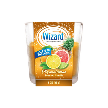 Wizard Candle Tropical Citrus 12/3oz