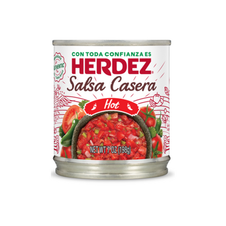 Herdez Salsa Casera Hot 12/7oz