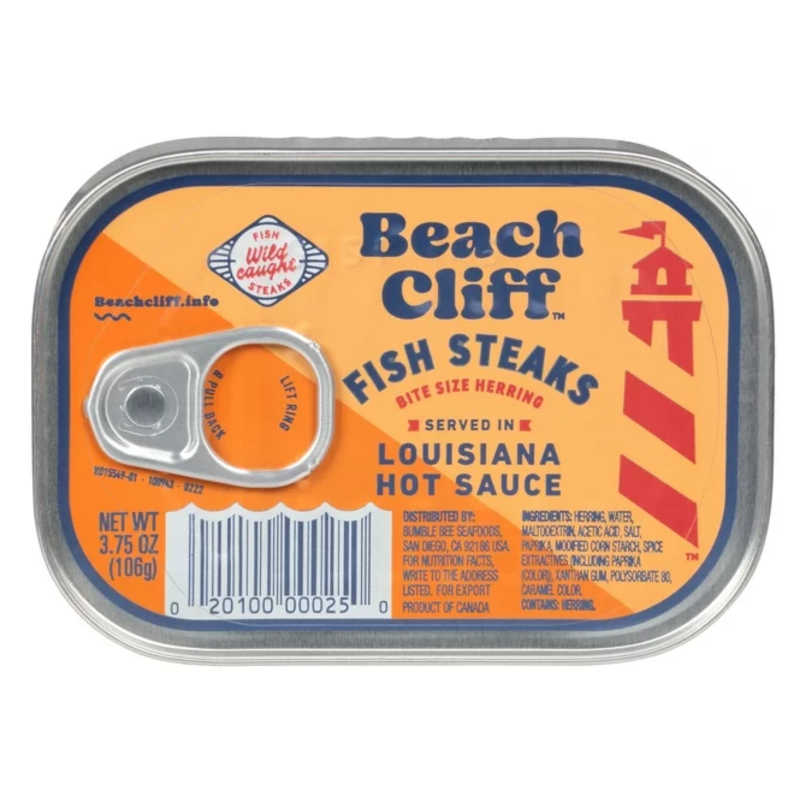 BC Fish Steaks in Hot Sauce 12/3.75oz