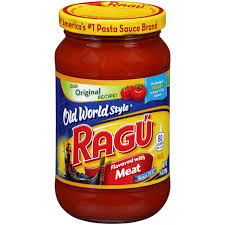 Ragu Meat Flavored Sauce 12/24oz