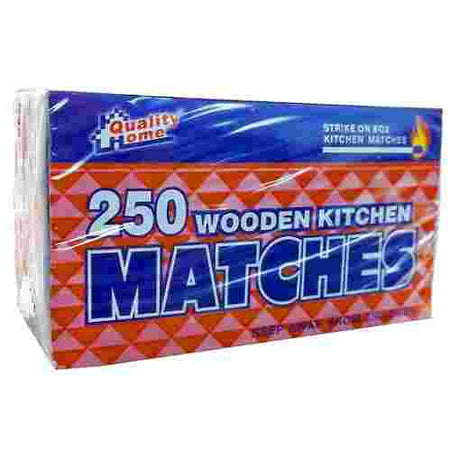 Quality Home Kitchen Matches 48/250ct