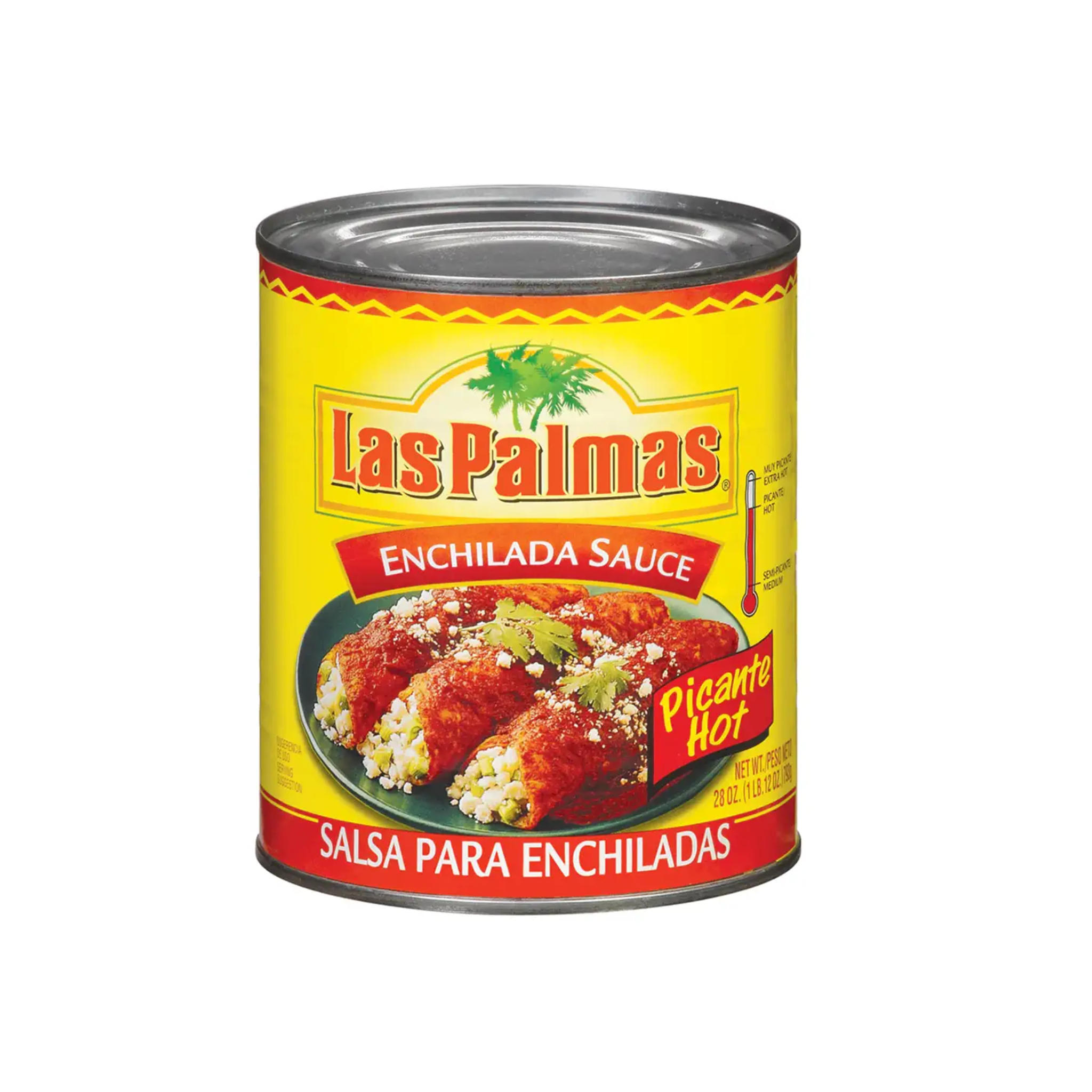 Las Palmas Red Enchilada Hot 12/28oz