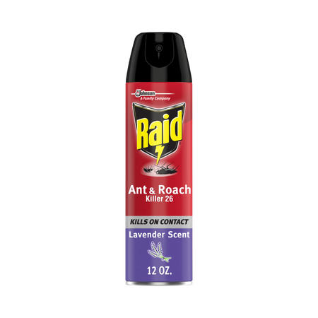 Raid Ant & Roach Lavender 12/12oz