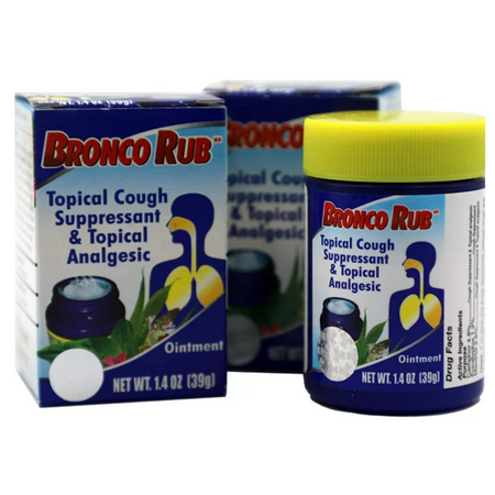 Bronco Rub Cough Ointment 6/6ct