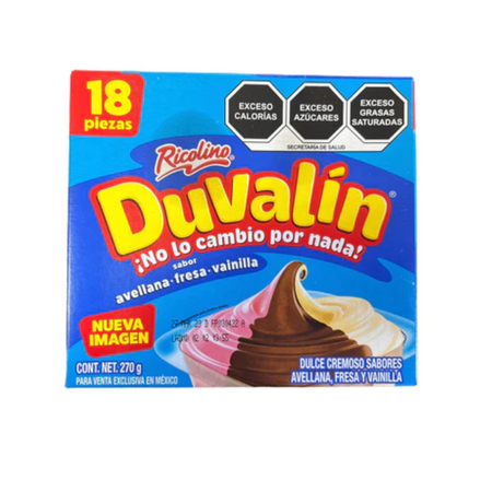 Duvalin Hazelnut, Strawberry & Vanilla 18ct