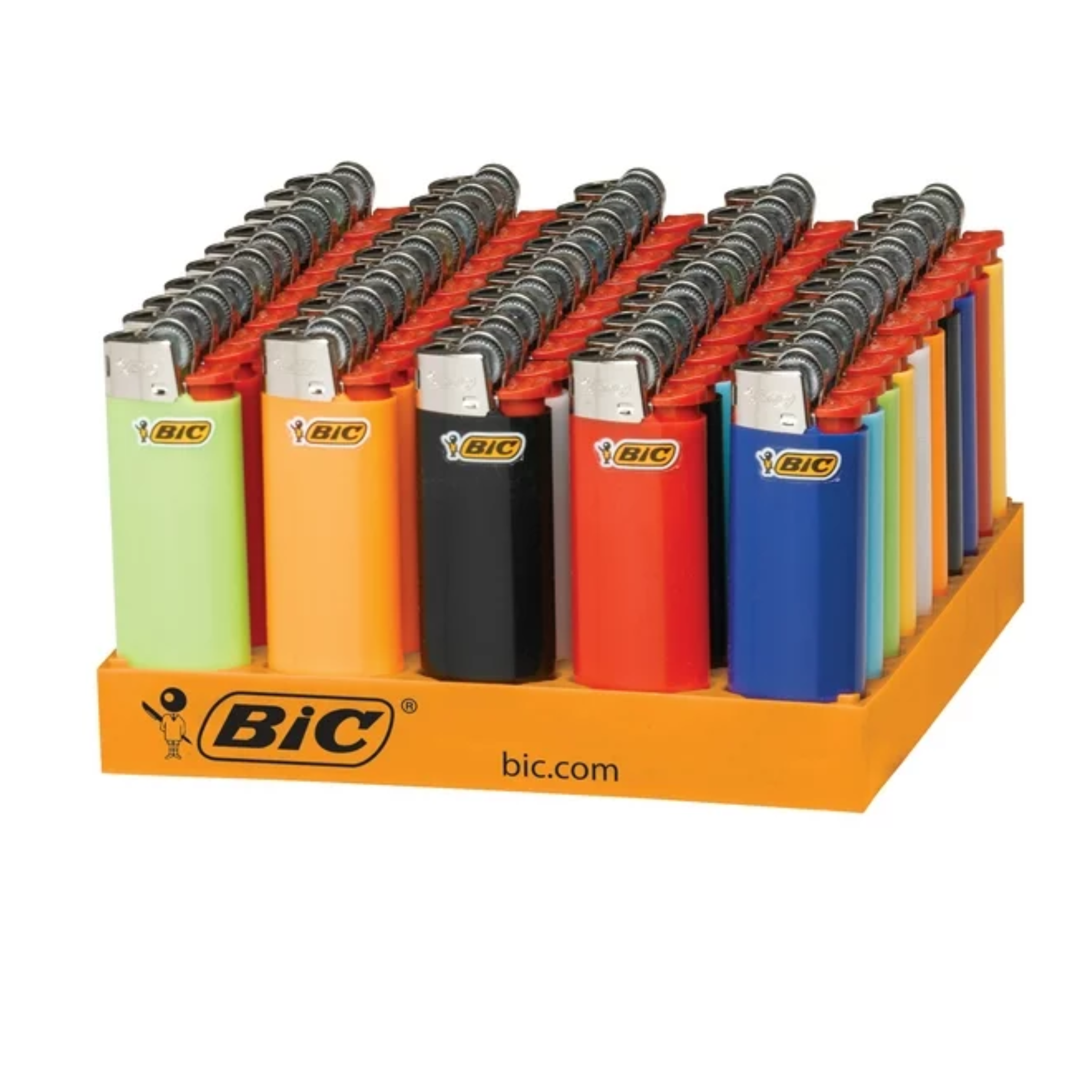 BIC Mini Lighters Tray 50/50ct