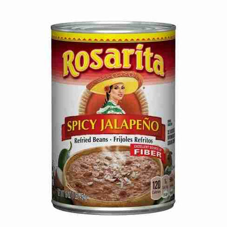Rosarita Spicy Refried Beans 12/16oz