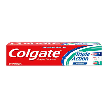 Colgate Triple Action 12/8oz