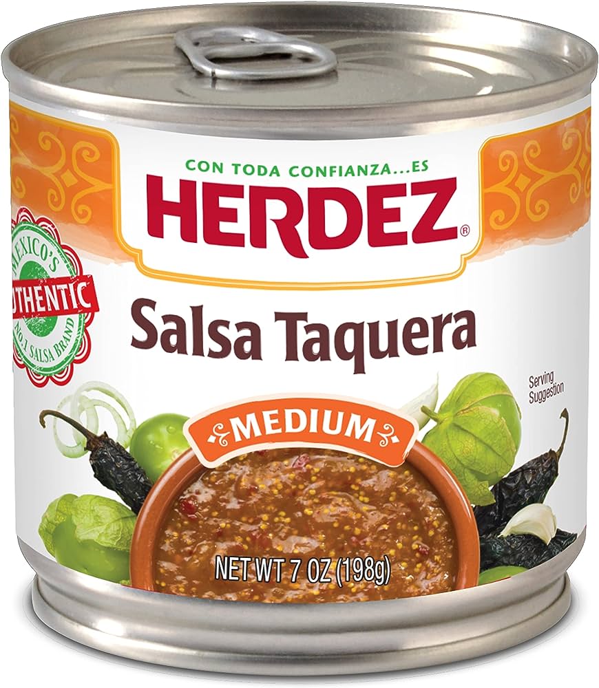Herdez Salsa Taquera Med 12/7oz