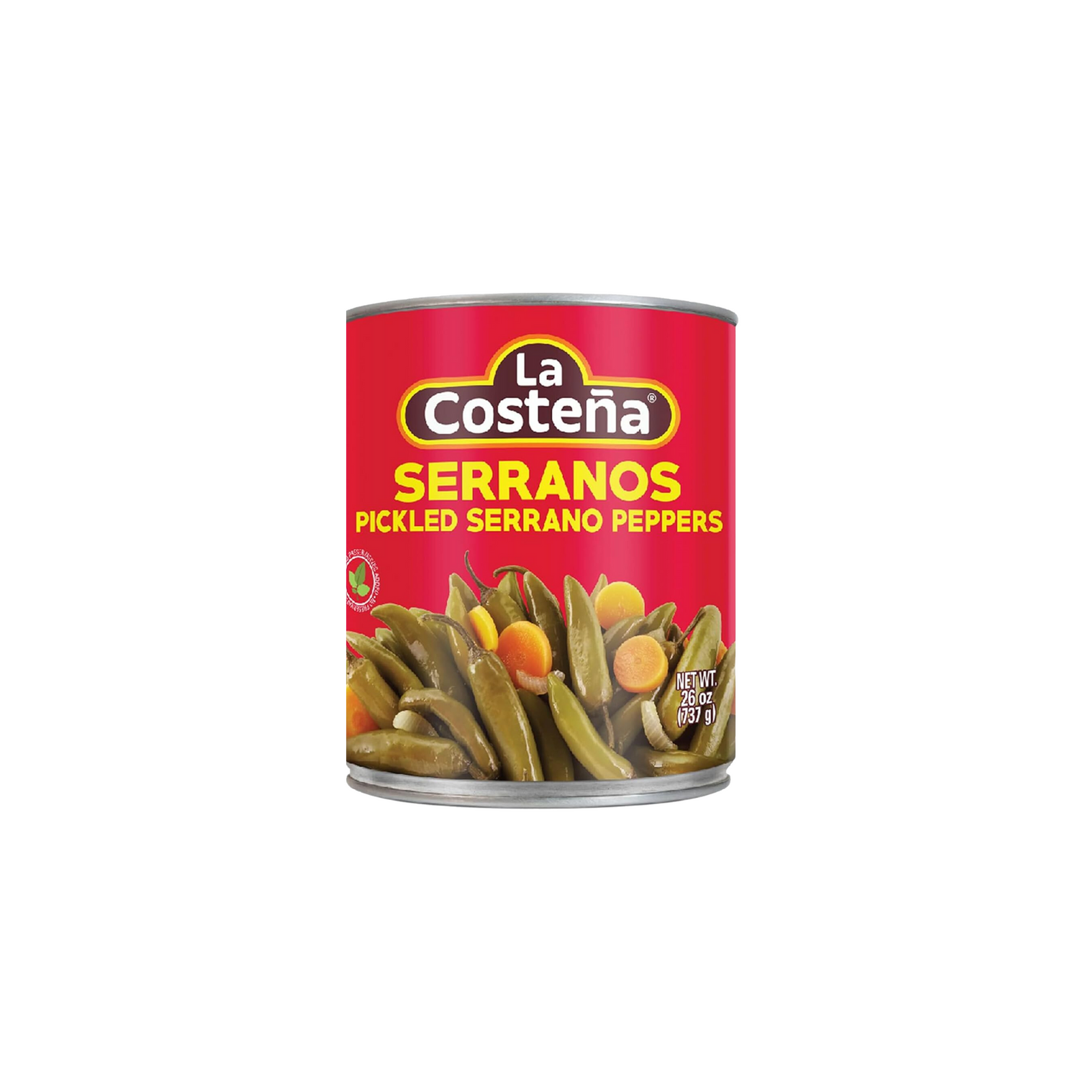 Costena Serranos 12/26oz