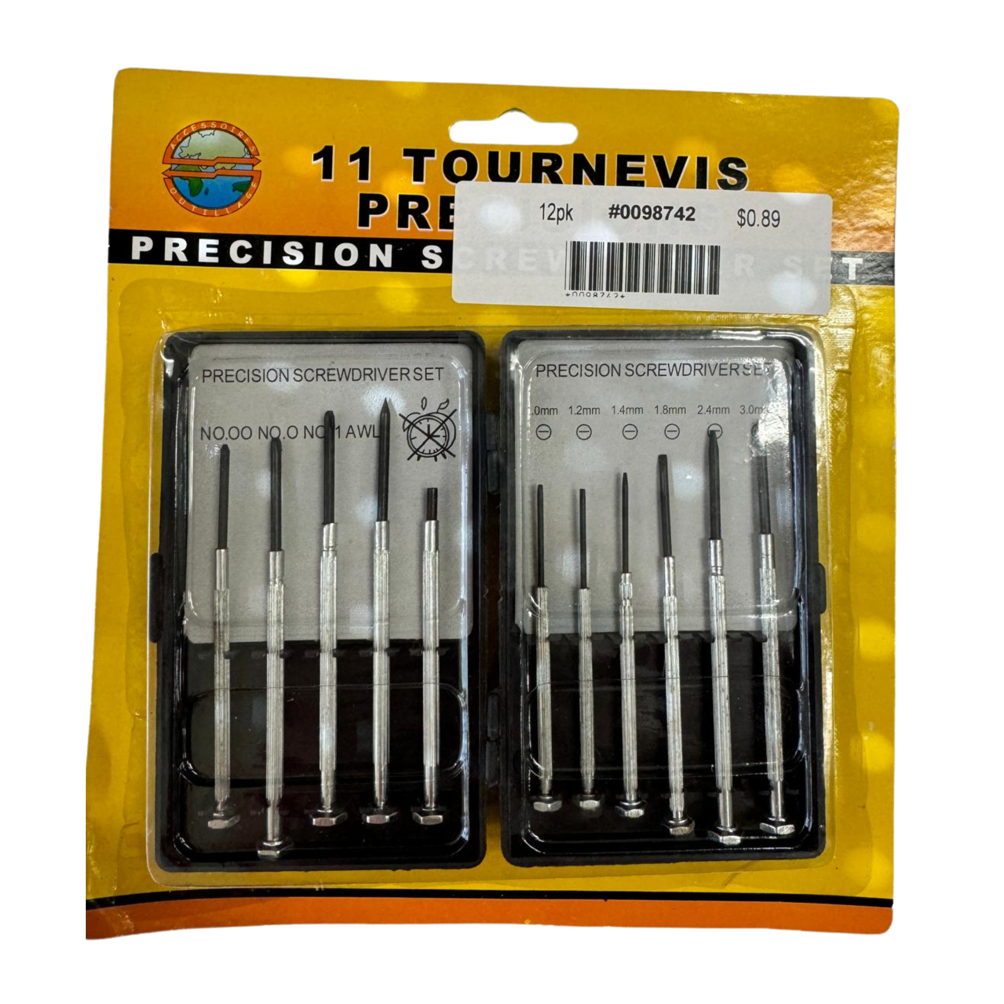 Precision Screwdriver Set 12/11ct