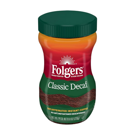 Folgers Decaf 6/8oz