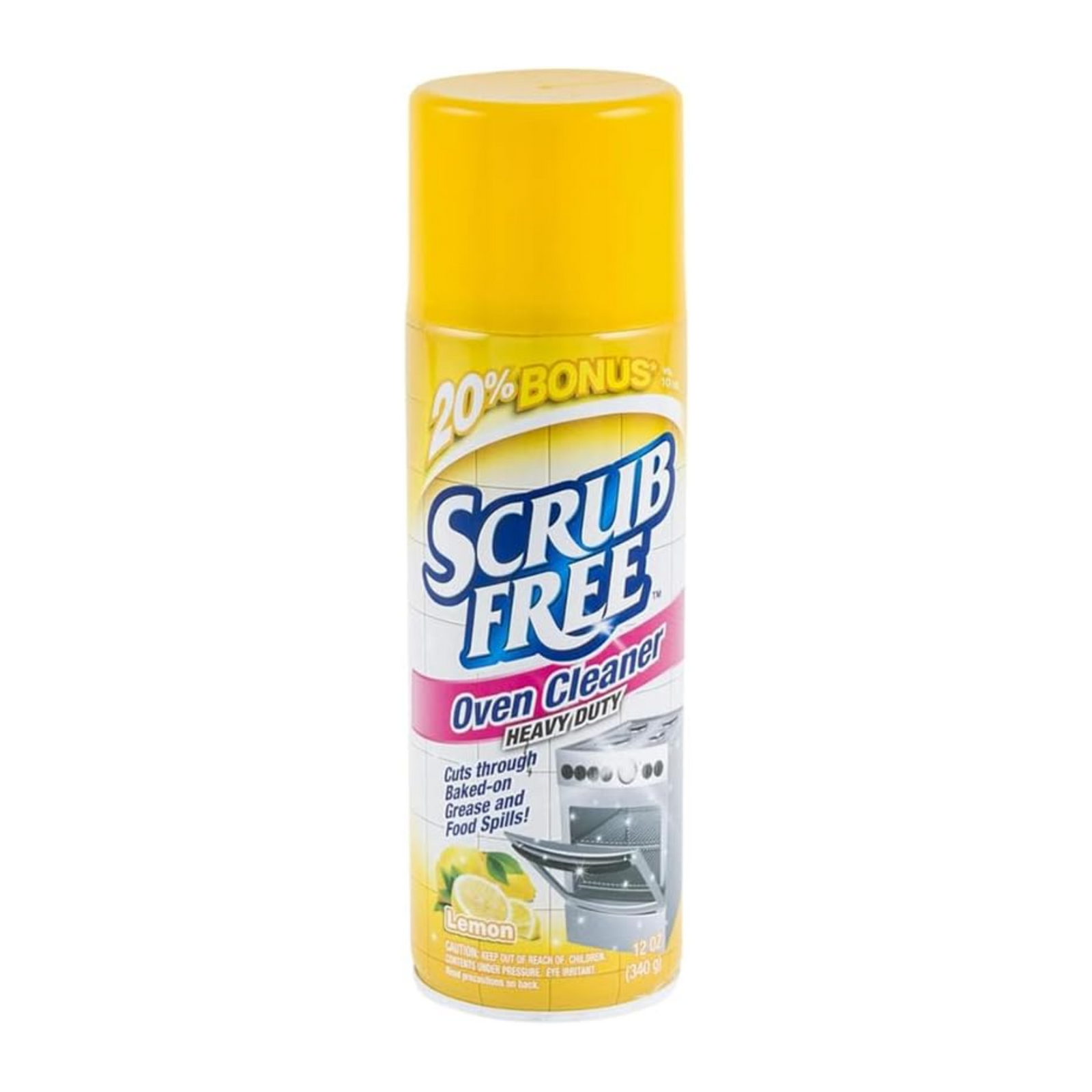 Scrub Free Oven Cleaner Lemon 12/12oz