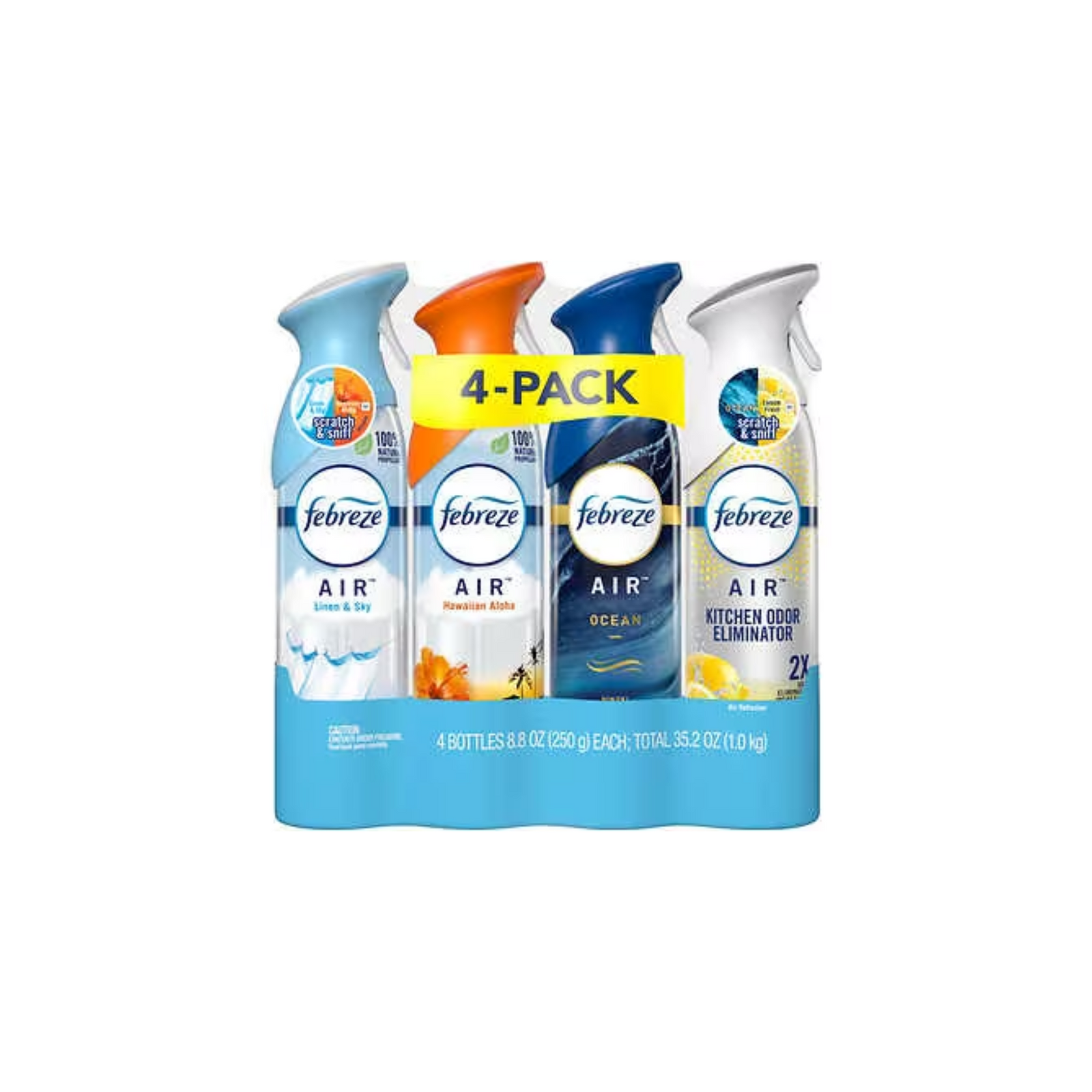Febreze Spray Variety Pack 1/4ct