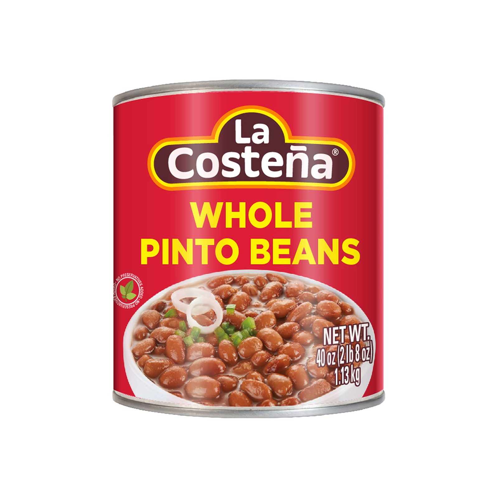 Costena Whole Pinto 12/40oz