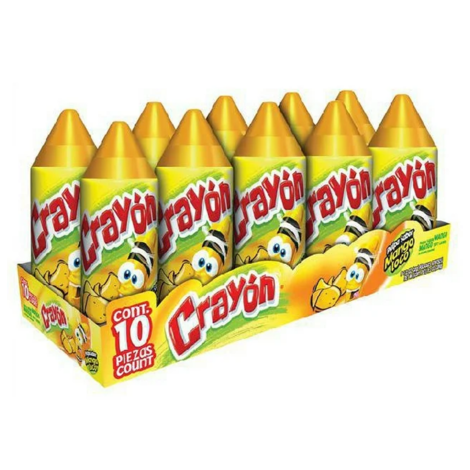 Crayon Mango Candy 10ct