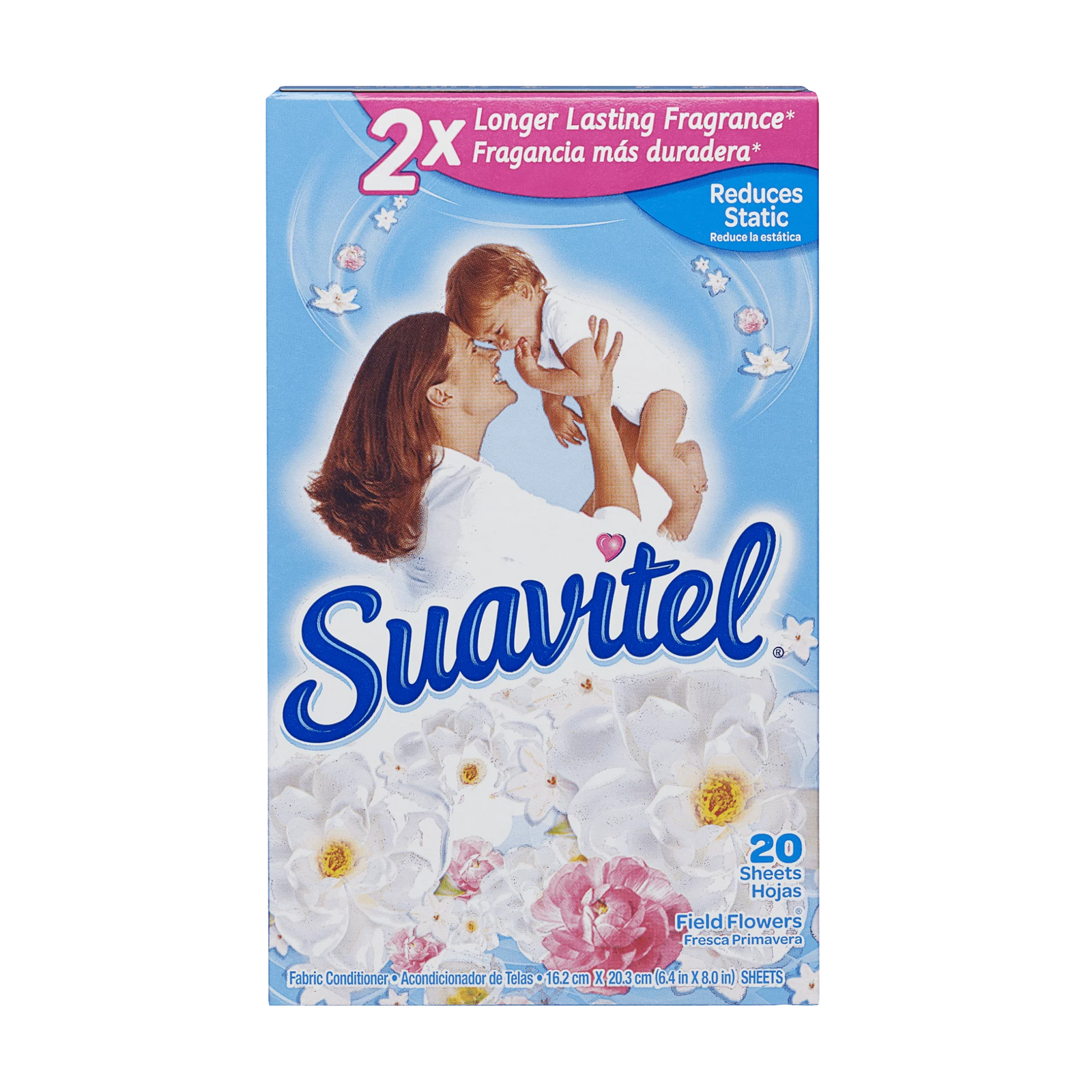 Suavitel Sheets Primavera 15/20ct