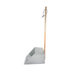 Mexican Dust Pan Metal Wood Handle 12/1ct