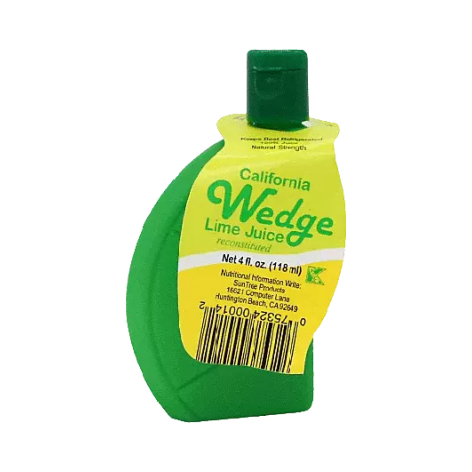 Wedge Lime Juice 4/4oz